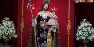 Función y Besapié para celebrar la festividad de San José en la Esclavitud del Patrón