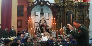 Agripino Lozano vuelve a llenar la Iglesia Mayor en el concierto en el primer día del Triduo de la Soledad