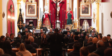 Las marchas procesionales también tienen cabida en la Capilla de la Vera-Cruz