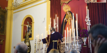 En la Pastora celebra sus cultos cuaresmales la Hermandad del Huerto