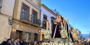 El Señor de las Penas y la Virgen de la Estrella se trasladaron hasta San Jacinto