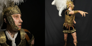 Así es el nuevo centurión romano de Tres Caídas