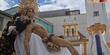 El Cristo de la Misericordia y la Virgen de la Piedad del Baratillo regresaron a su capilla