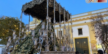 El palio de Gracia y Esperanza abre la cuenta atrás para el Martes Santo hortelano