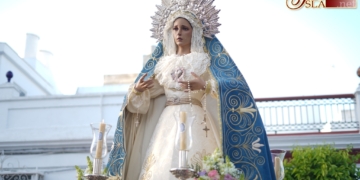 La Virgen del Dulce Nombre saldrá en rosario de antorchas el viernes 26 de mayo