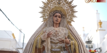 La Virgen de la Trinidad irá el domingo al Colegio de las Carmelitas en Rosario de la Aurora