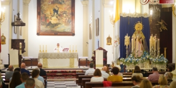 Los hermanos de Cristo Rey inician el Triduo a la Virgen de la Estrella