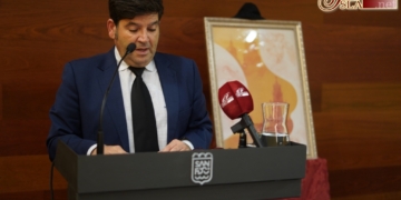 El Corpus del ayer en el cartel de fondo y forma que anuncia la Solemnidad en La Isla