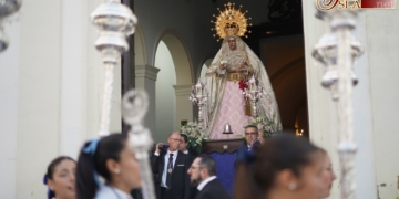 Con la Virgen de la Estrella se cerró el ciclo de rosarios de antorchas en el mes de mayo
