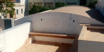 Este era el estado de la cúpula de la Castrense de Cádiz antes de colapsar