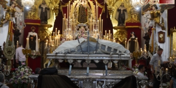 Con la llegada del paso de la Patrona se acorta la cuenta atrás para el 16 de julio