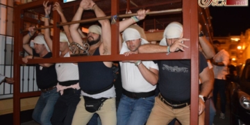 Los costaleros de la Pastora se preparan para un nuevo 15 de agosto