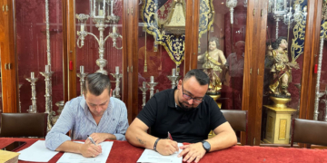 Ecce-Homo y la Oliva de Vejer firman el acompañamiento musical para el próximo Lunes Santo