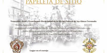 Pastora da a conocer la papeleta de sitio de la Magna que recuerda a su participación en el Corpus