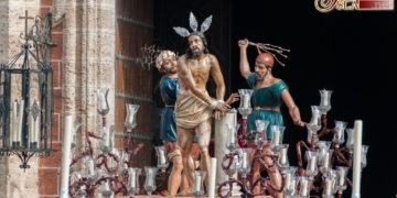 La Banda de Cornetas y Tambores de los Ángeles de Sevilla acompañará al misterio de Columna