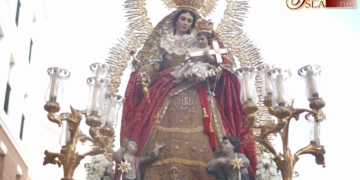 Aplazada sin fecha la procesión de la Virgen de los Desamparados de Cádiz