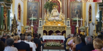 Una Solemne Función pone punto y final a los cultos interos a la Divina Pastora y abre la tarde de procesión