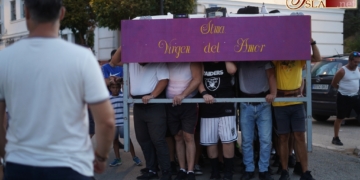 La cuadrilla de la Virgen del Amor ya se prepara para la Magna Mariana