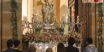 La Inmaculada Concepción procesionará en la Magna sobre el paso de la Patrona de Algeciras