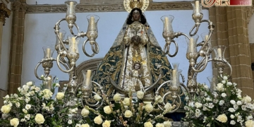 La Virgen de la Paz procesiona hoy por las calles de Medina Sidonia