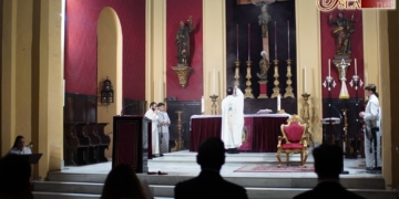 Los hermanos de la Soledad celebraron una Función con motivo de la Natividad de la Virgen