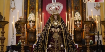 Dolores de Servitas en Besamano durante todo el día en la Iglesia Mayor