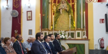 Los hermanos del Huerto celebraron el decimoséptimo aniversario de la Coronación Canónica de Gracia y Esperanza