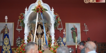 La Hermandad del Rocío abre el plazo para acompañar al Simpecado en la Magna Mariana