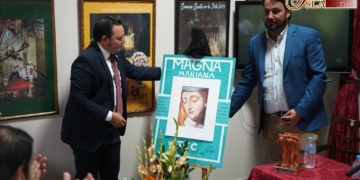 La Patrona de la JCC centra el cartel de la Magna Mariana junto a las advocaciones que porta la asociación
