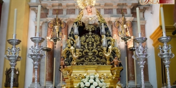 La Virgen de los Dolores saldrá hoy en rosario de antorchas