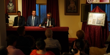 Medinaceli presenta papeleta de sitio y cartel anunciador de su participación en la Magna Mariana