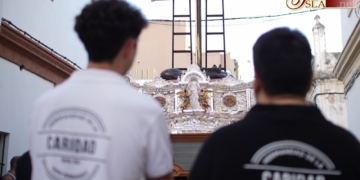 La JCC se prueba con el paso de la Caridad antes de su traslado a San Francisco