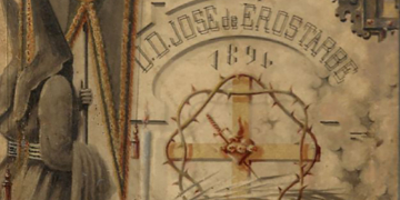 Los hermanos de la Vera-Cruz apuestan por la túnica ‘de Erostarbe’ y la restauración del paso de misterio