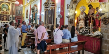 Misa para finalizar los cultos a la Virgen de la Salud