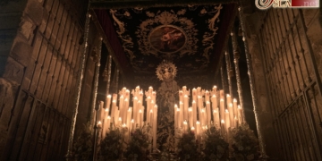 La lluvia acorta el final de la extraordinaria de la Soledad de Sanlúcar de Barrameda