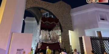 Los cargadores de Prendimiento trasladaron el paso de Buen Fin a San José Artesano