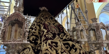 El manto de los Gitanos y el paso de la Patrona de Algeciras: las novedades de las Titulares de Medinaceli