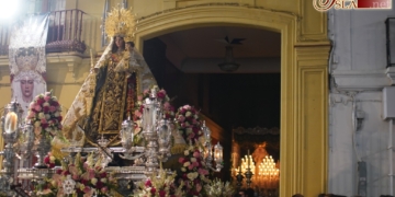 La Virgen del Carmen llegó a La Salle para anticipar su histórica participación en la Magna Mariana
