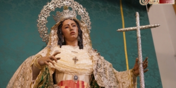 Santa Elena en Besamano en el XVII aniversario de su bendición