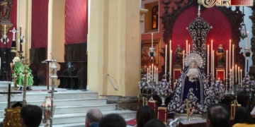 En la Iglesia Mayor ha dado inicio el Triduo a la Virgen de la Soledad