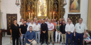 La JCC celebra la festividad del Rosario con una misa en la Iglesia Mayor