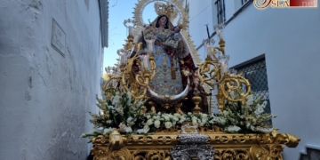 La Patrona de Bornos salió en el inicio del mes de octubre