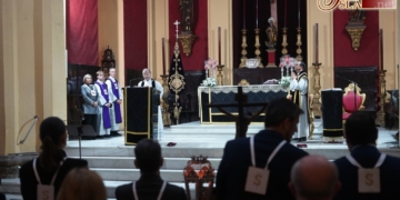 Los cultos a las Ánimas Benditas han comenzado esta tarde en la Iglesia Mayor