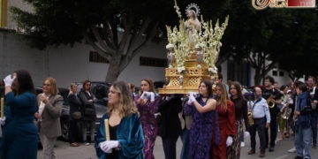 Día grande en la Compañía de María con la procesión de la Niña María
