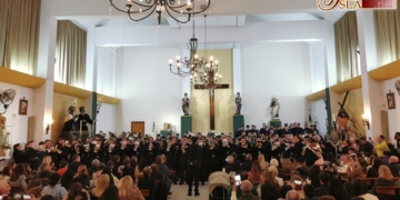 San Servando y San Germán se quedó pequeña para el homenaje de Lágrimas de Dolores a Antonio Sánchez Palomino