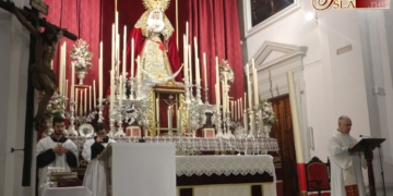 La Iglesia de San José de Cádiz acoge desde ayer el Triduo a la Virgen del Amparo
