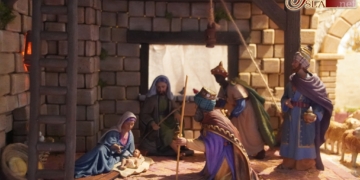 Ecce-Homo vuelve a abrir su casa de hermandad para contemplar el Belén