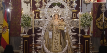 Besamano y Función para conmemorar la Inmaculada Concepción junto a la Virgen de las Mercedes