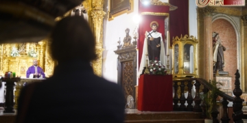 Desde ayer se celebra en el Carmen el Triduo a San Juan de la Cruz