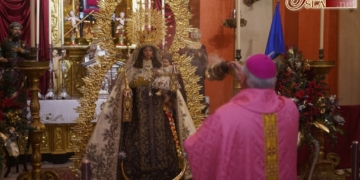 El 325 aniversario del Carmen se cerró con una Solemne Función presidida por Monseñor Zornoza